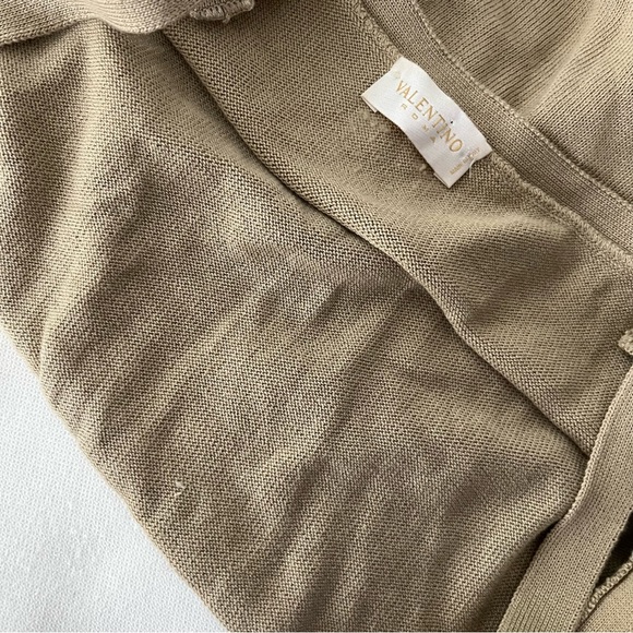 Valentino cotton cropped tank top tan 42 - Picture 6 of 13